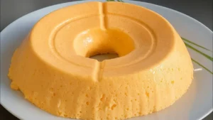 Sobremesa de Pêssego com 3 Ingredientes sem Leite Condensado