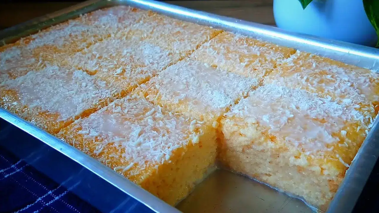 Bolo Fanta Fofinho e Molhadinho Faça Para o Cafezinho