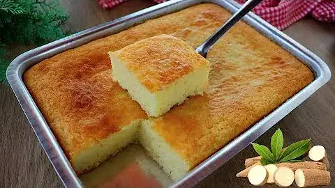 Bolo de Mandioca Fofinho e Fácil de Fazer