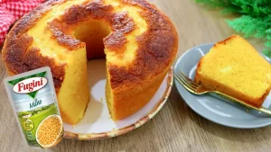Bolo de Milho de Latinha com Queijo Fofinho e Fácil