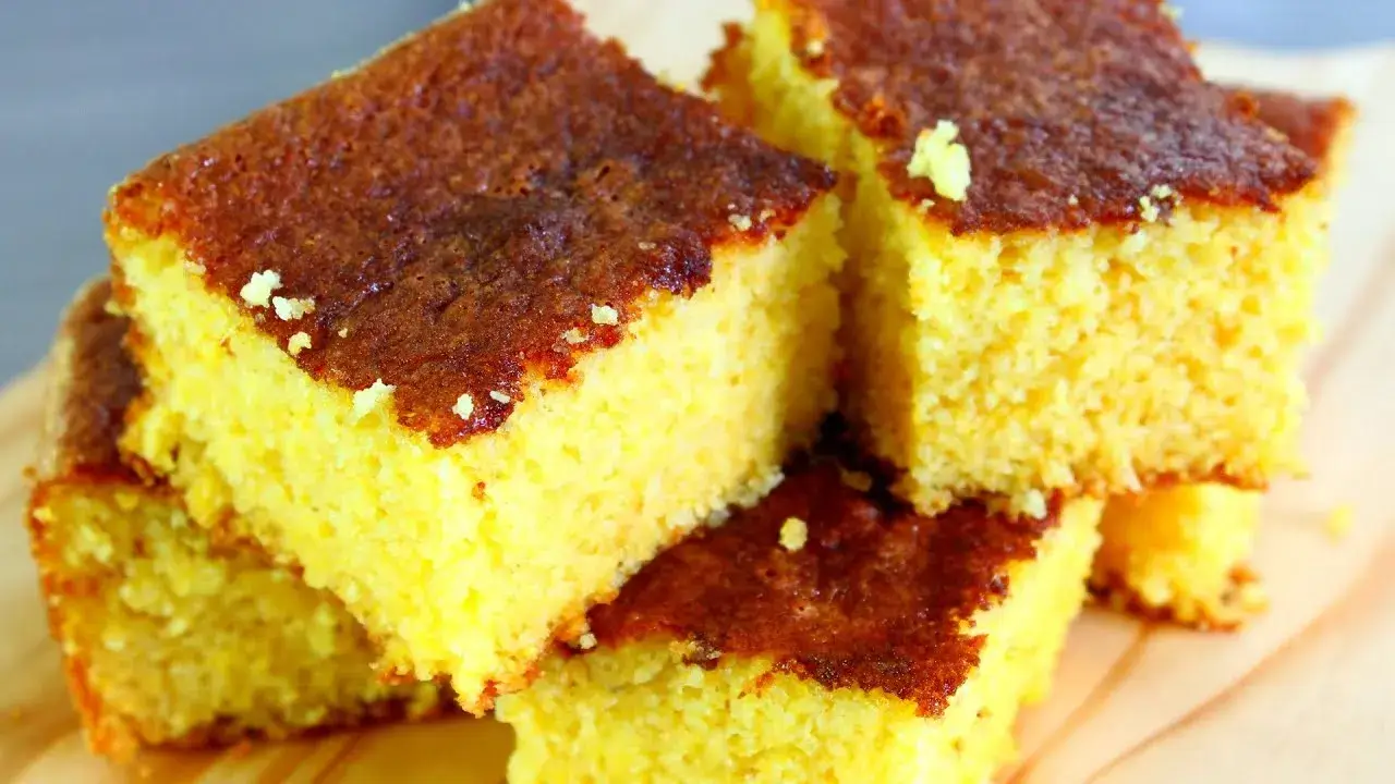 Bolo de Milho sem Farinha de Trigo Perfeito para o seu Lanche