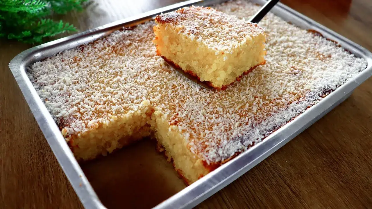Bolo de Tapioca Granulada Fácil e Sem Farinha de Trigo