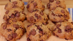Cookie de Aveia Saudável Crocante Por Fora e Macio Por Dentro