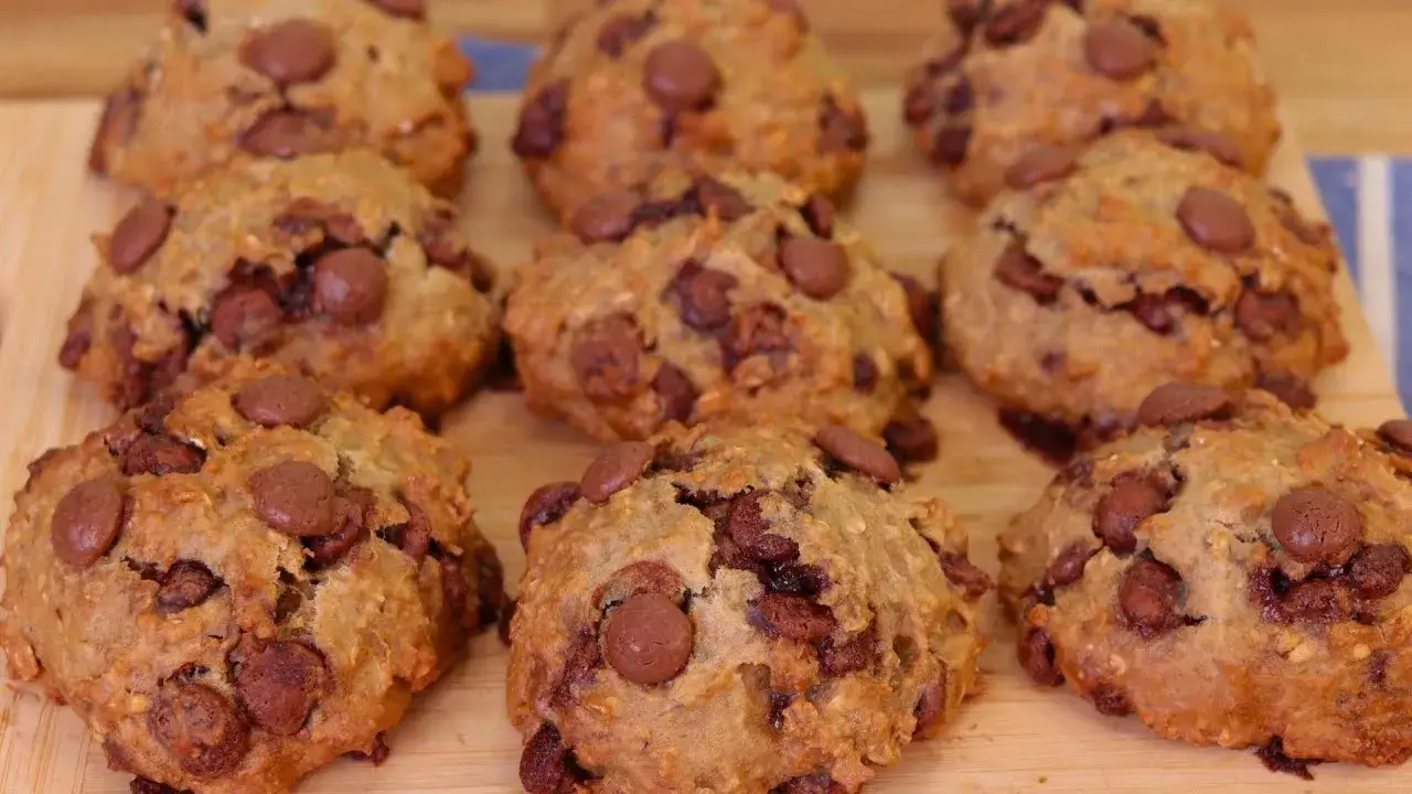 Cookie de Aveia Saudável Crocante Por Fora e Macio Por Dentro