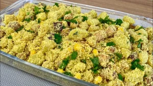 Farofa de Chuchu com Bacon Fácil e Saborosa