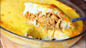 Frango com Purê Cremoso Fácil de Fazer para o Almoço