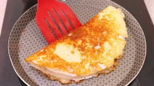 Tapioca com Queijo, Banana e Canela Que é Perfeito para o Cafezinho