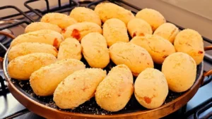 Biscoito de Polvilho com Parmesão Crocante e Macio