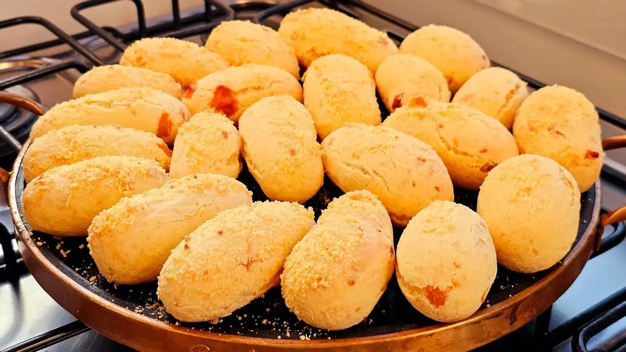 Biscoito de Polvilho com Parmesão Crocante e Macio