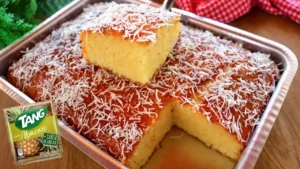 Bolo de Abacaxi Feito com Tang: Receita Fácil de Fazer