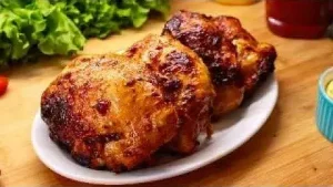 Frango Frito na AirFryer com Molho Temperado Muito Suculento