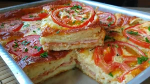 Lanchão de Forno Fácil e Saboroso para um Café com os Amigos