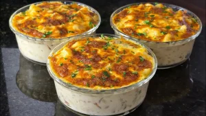 Macarrão ao Creme de Batata e Bacon