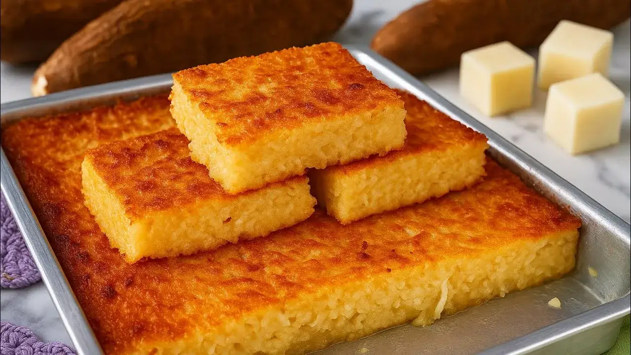 Bolo Mané Pelado Receita: Bolo de Macaxeira Cremoso e Fácil no Liquidificador