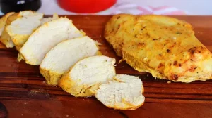 Peito de Frango na Air Fryer Fica Muito Gostoso