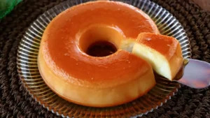 Pudim com 2 Ingredientes Fácil sem Ovo e sem Forno