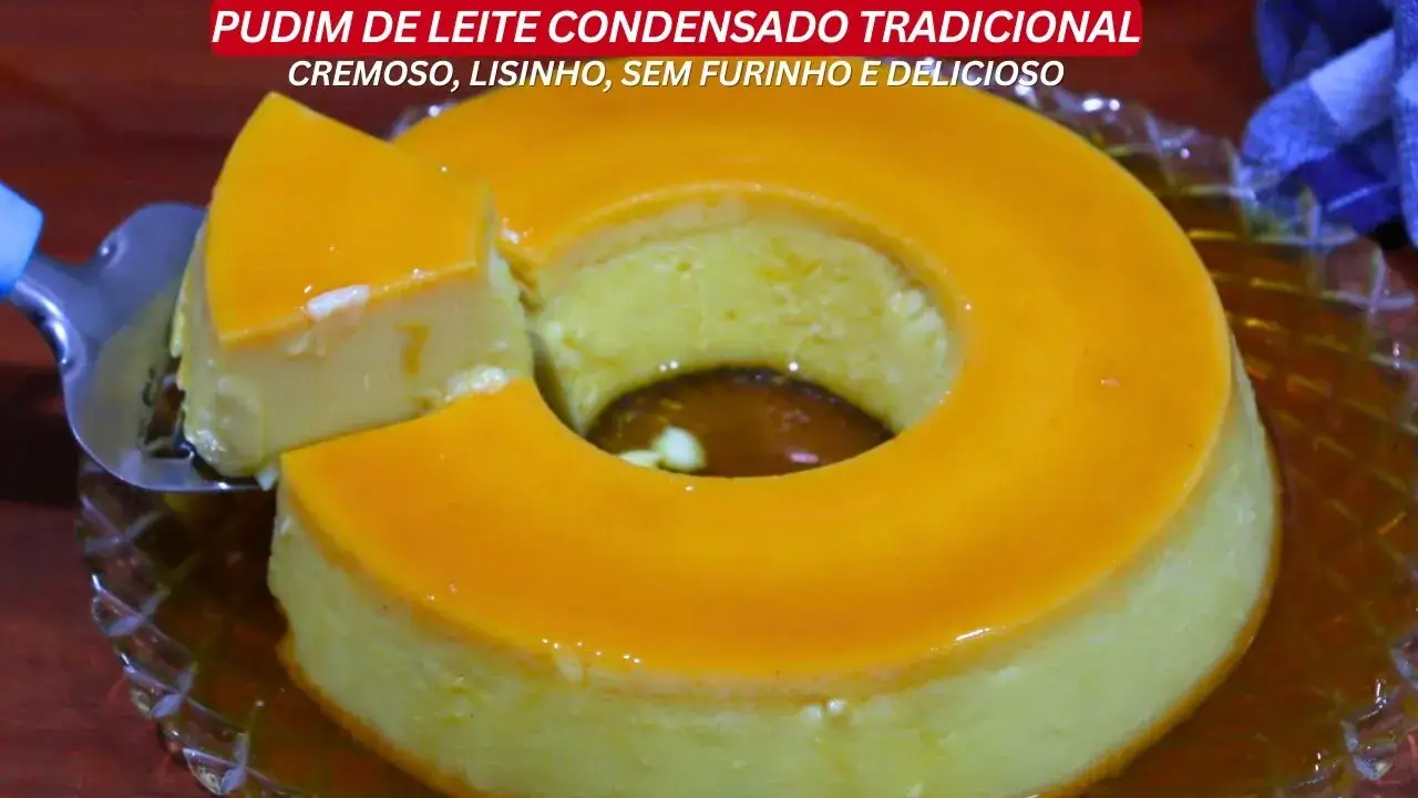 O pudim de leite condensado cremoso sem furinho é uma das sobremesas mais tradicionais e...