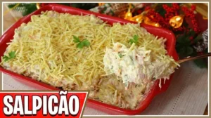 Salpicão Natalino Cremoso e Fácil de Fazer