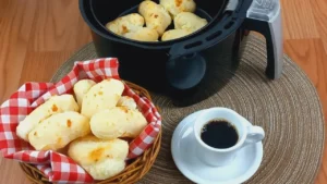 Biscoito de Polvilho na Airfryer Crocante
