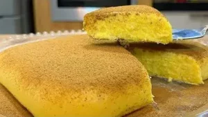 Bolo Pamonha sem Forno e sem Ovos: Receita fácil e cremosa que derrete na boca