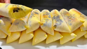 Geladinho de Creme com Passas Muito Cremoso