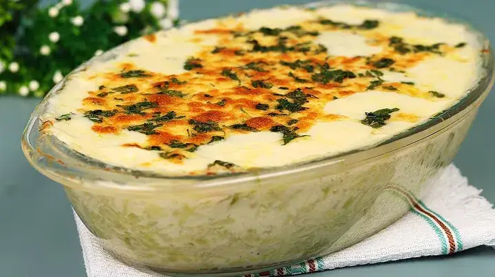 Repolho Gratinado Cremoso Receita Passo a Passo Veja