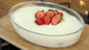 Sobremesa de Leite Ninho com Morango: Receita Fácil e Deliciosa