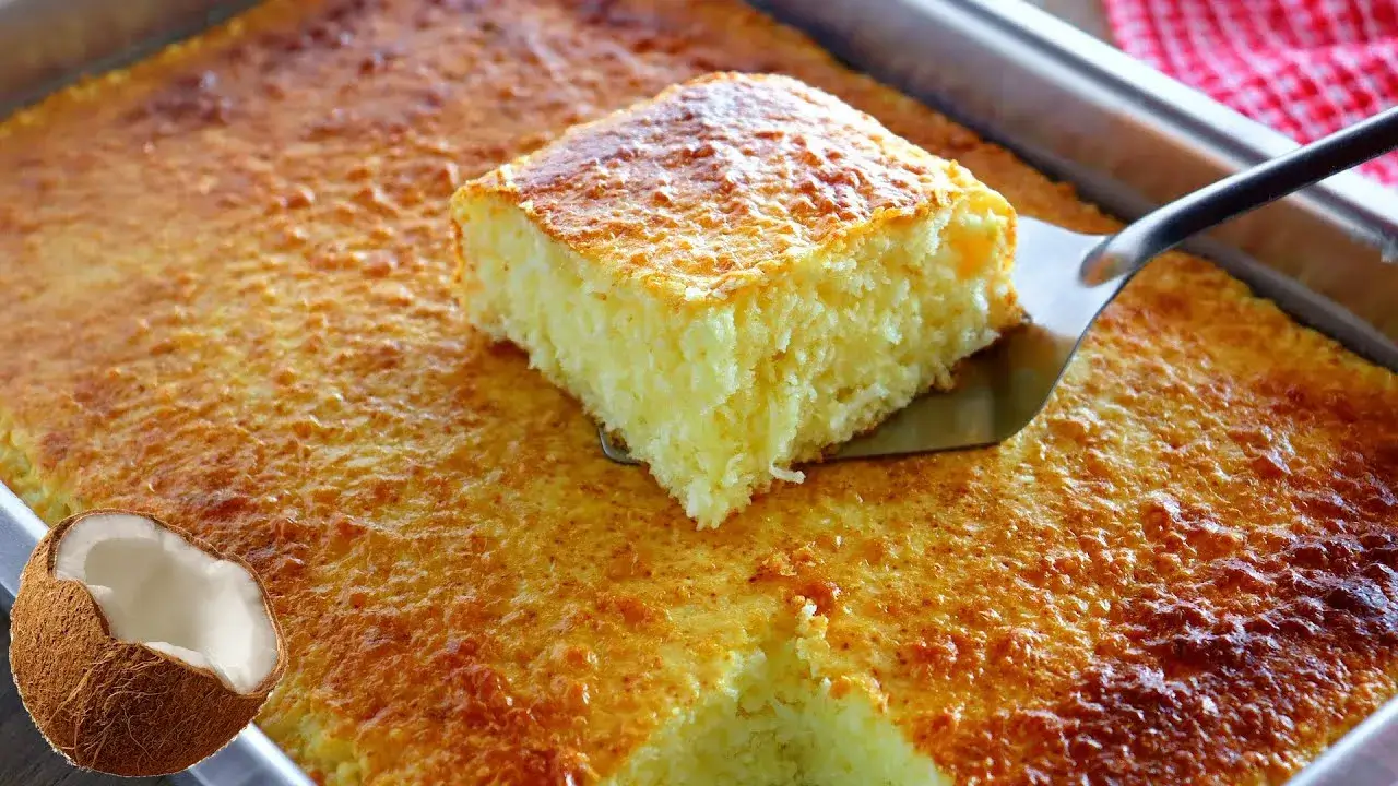 Bolo Cocada sem Farinha de Trigo: Receita Fácil e Cheirosa