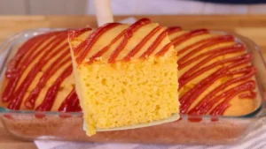 Bolo de Fubá com Creme de Leite Fofinho para o Café: Receita Simples e Deliciosa