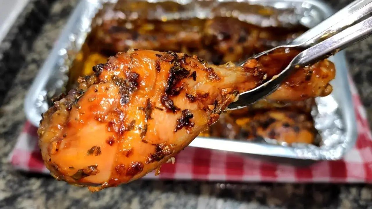 Coxa de Frango Assada no Forno Douradinha e Suculenta