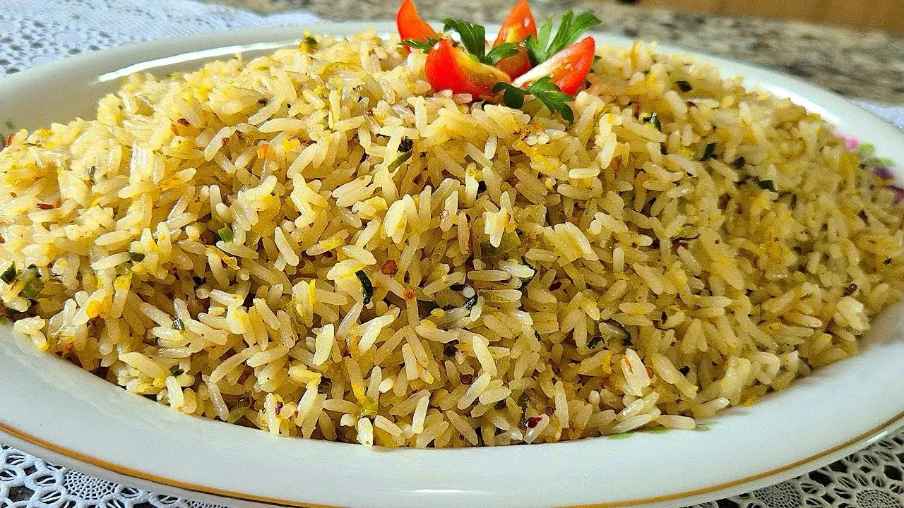 Arroz de Limão com Pimenta Calabresa para Variar o Arroz da Ceia