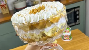 Banoffee na taça cremosa para surpreender na ceia de Natal
