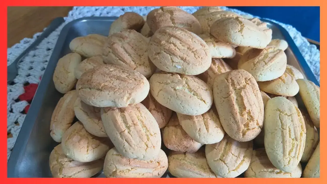 Biscoito de araruta caseiro da vó Marli, receita tradicional que rende muito