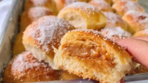 Pão Doce Recheado Fácil para Fazer em Casa