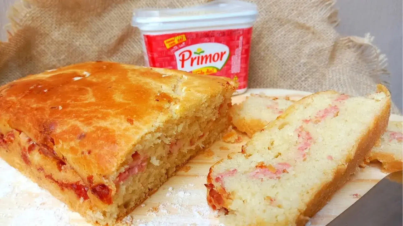 Pão Recheado de Liquidificador Fácil e Caseiro