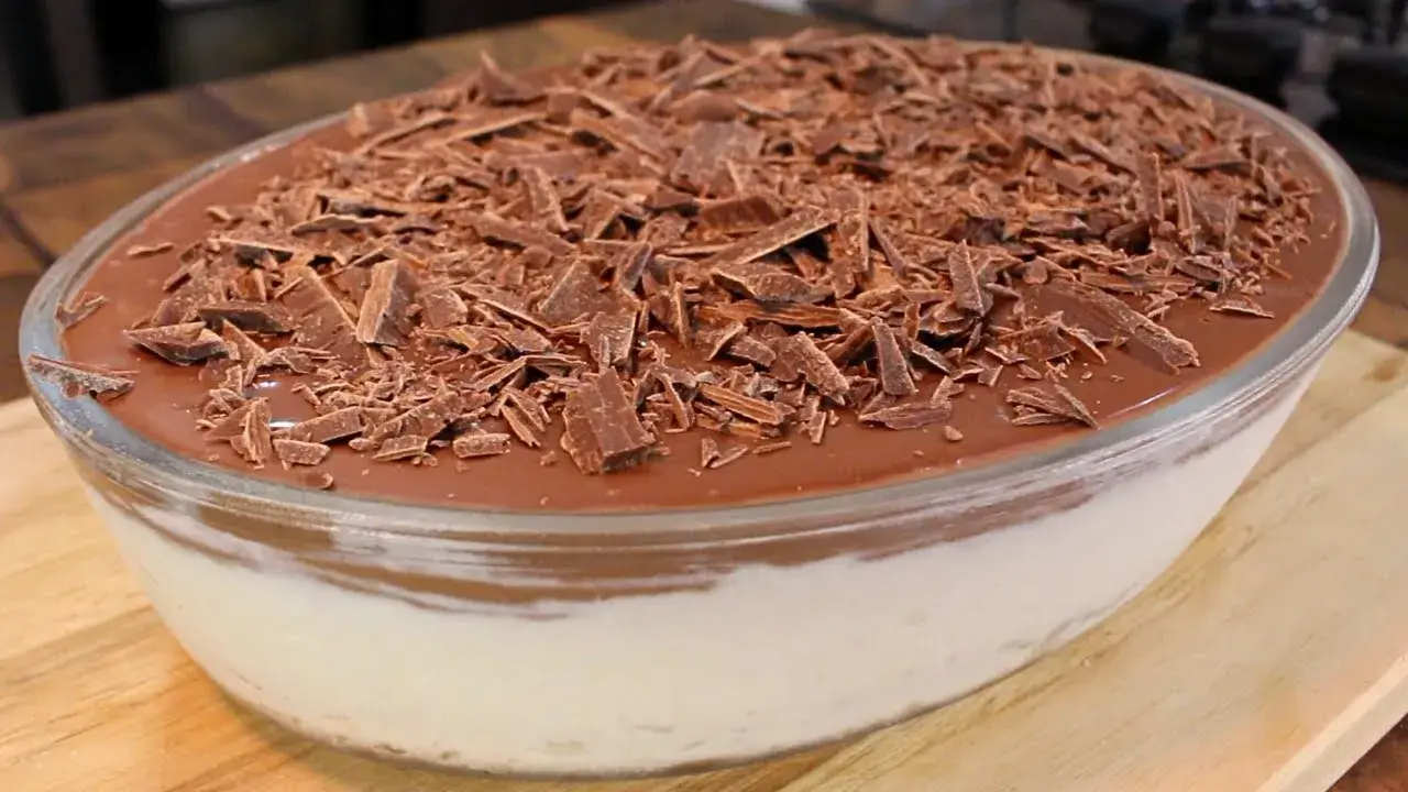 Prestígio na Travessa com Coco e Ganache de Chocolate