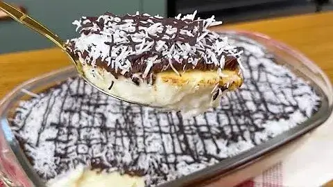 Prestígio na travessa cremoso que surpreende no primeiro pedaço