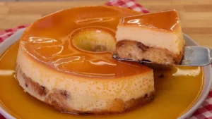Pudim de Chocotone Cremoso para Ceia de Natal