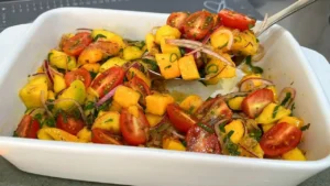 Vinagrete de Manga Tradicional para Acompanhar Carnes e Churrasco