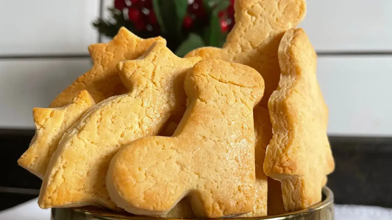 Bolachinhas Natalinas Simples para Fazer em Casa e Presentear