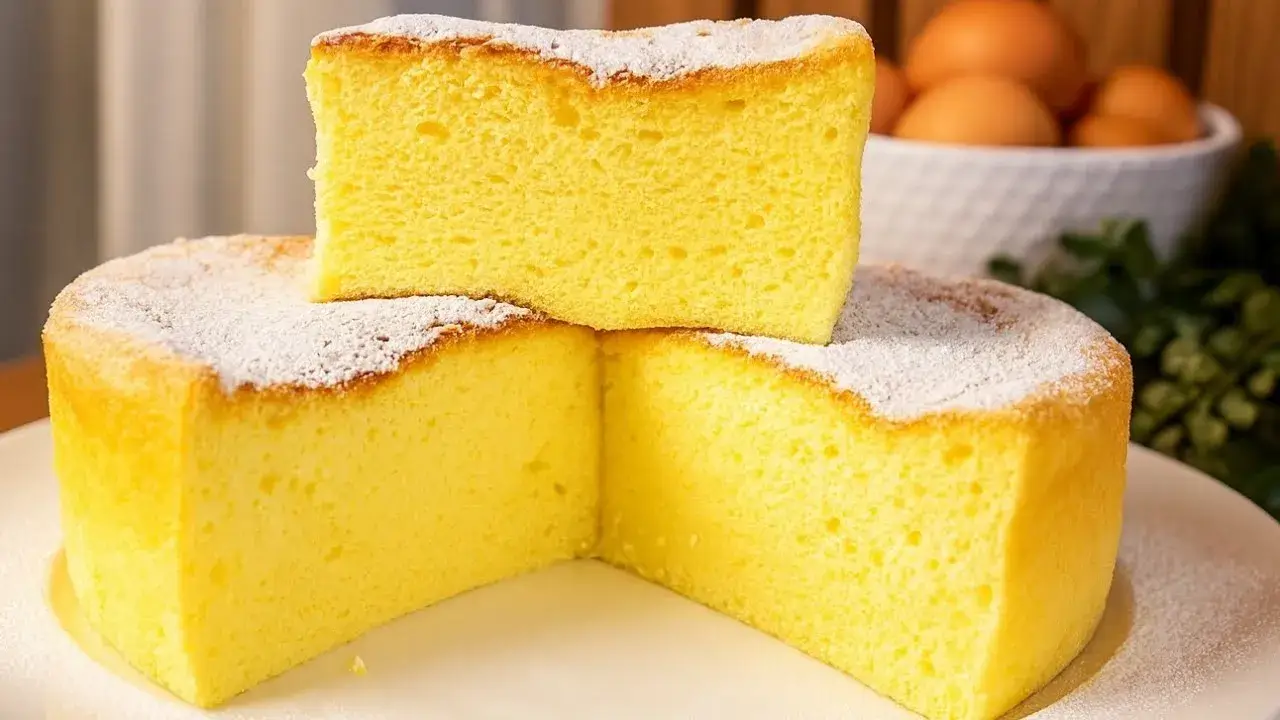 Bolo Nuvem Caseiro com Iogurte: Receita Tradicional Leve e Macia