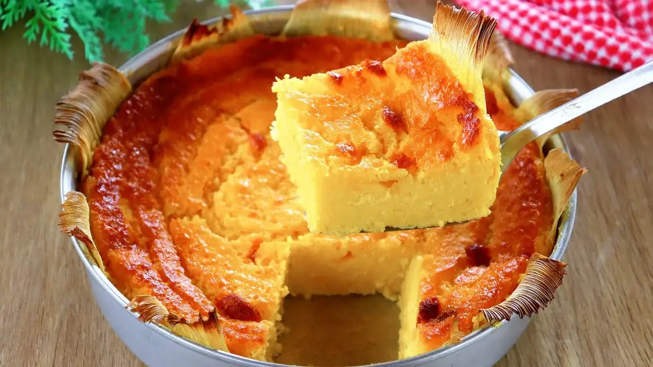 Bolo de Milho Cremoso Feito no Liquidificador com Poucos Ingredientes