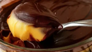 Mousse de Maracujá com Falsa Ganache Simples e Cremosa