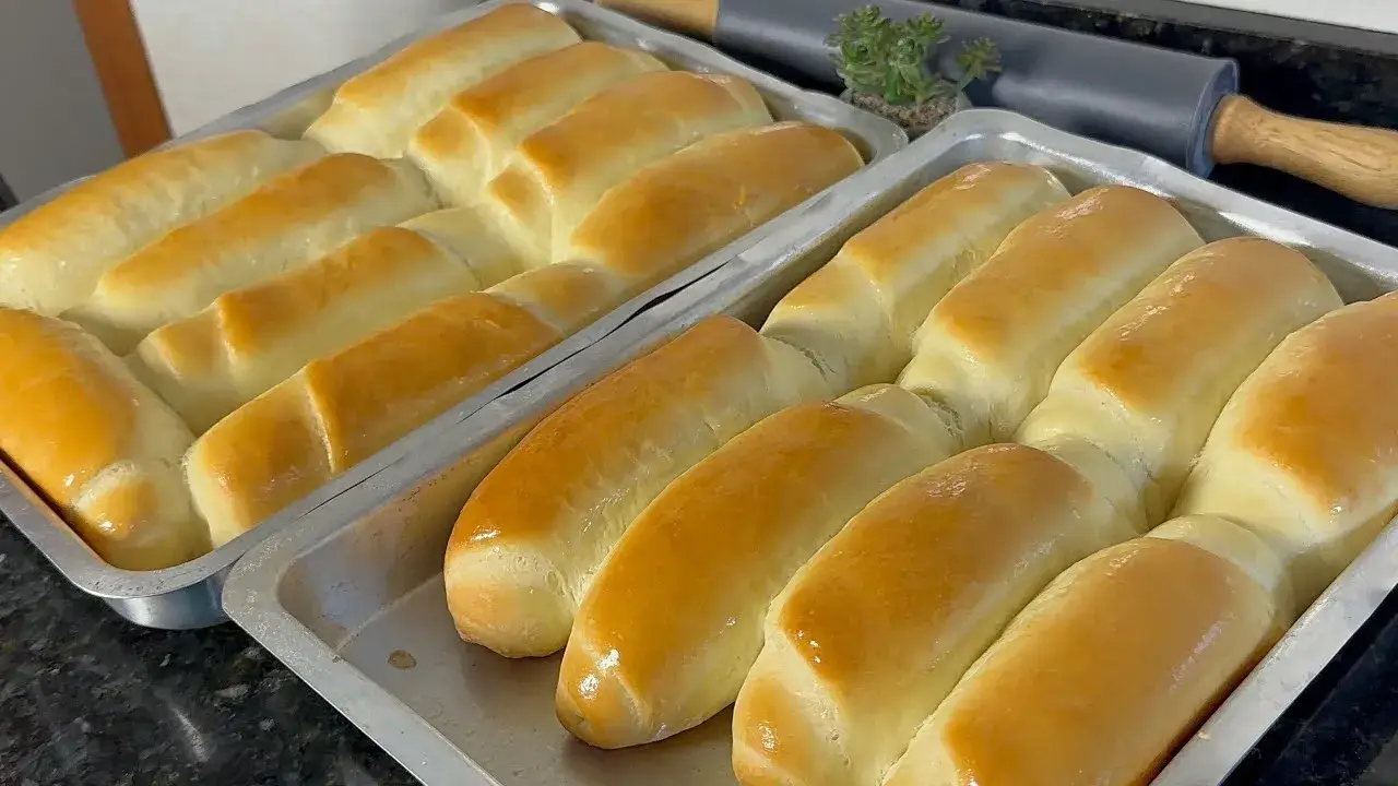 Pãozinho de Leite Caseiro Igual de Padaria, Macio e Perfeito para o Dia a Dia