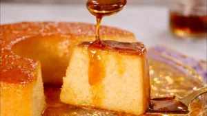 Pudim de Tapioca Assado com Coco Cremoso