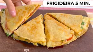 Massa Low Carb Zero Carboidrato com Queijo e Ovo Fácil na Frigideira