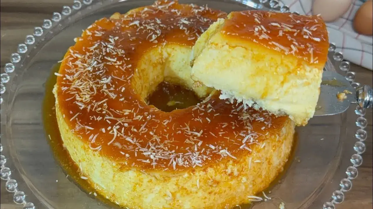 Pudim Caipira Sem Leite Condensado com Coco: Receita Fácil e Cremosa