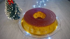 Pudim de Pão Cremoso com Calda Caseira para Sobremesa