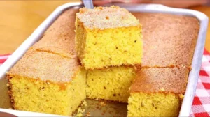 Bolo de Fubá Fofinho e Úmido