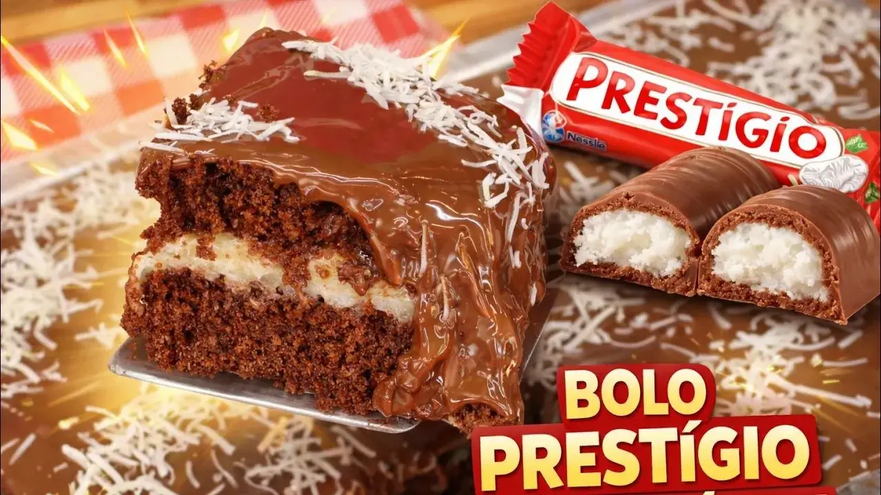 Receita Bolo Prestígio na Forma: Receita Fácil e Deliciosa